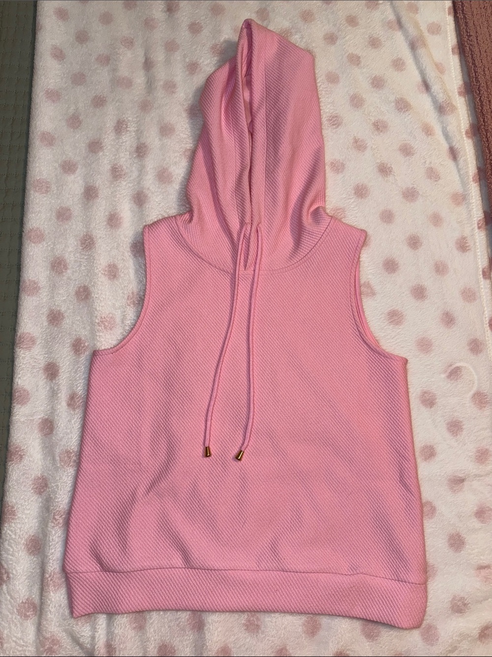 NWOT SSYS Sophie Ribbed Quilted Set In Light Pink. - Picture 4 of 5